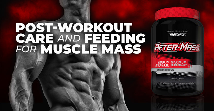 Post-Workout Care And Feeding For Muscle Mass