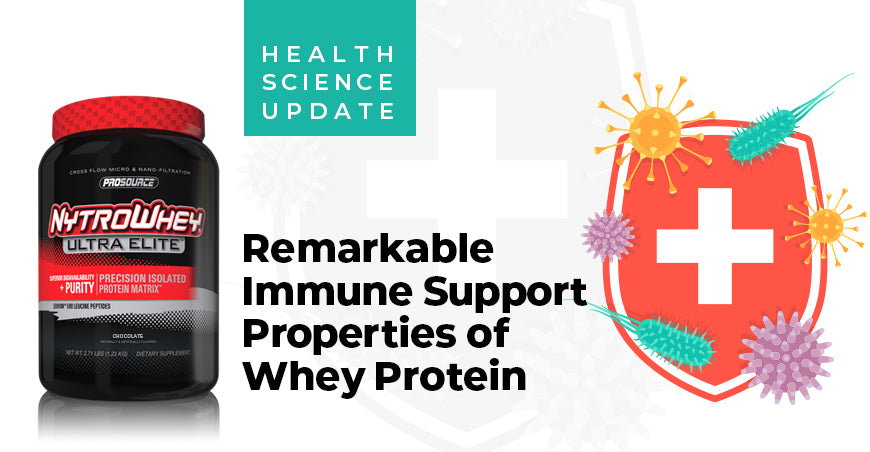 Health Science Update: Remarkable Immune Support Properties of Whey Protein