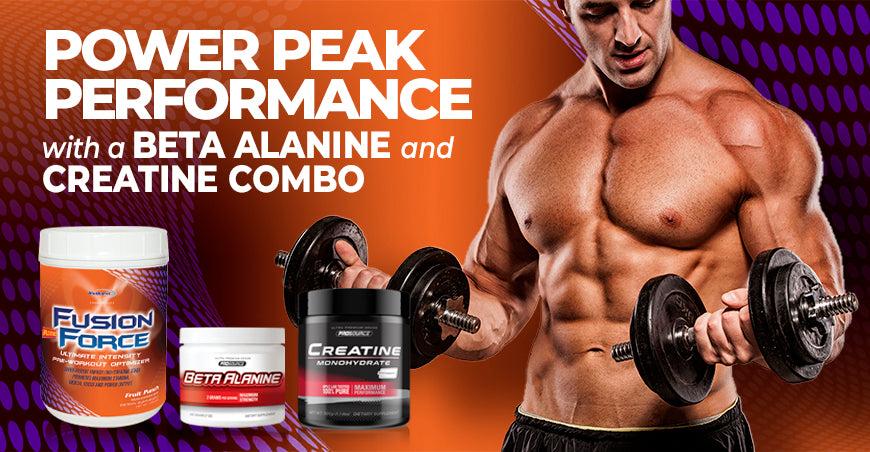 Power Peak Performance with a Beta Alanine and Creatine Combo