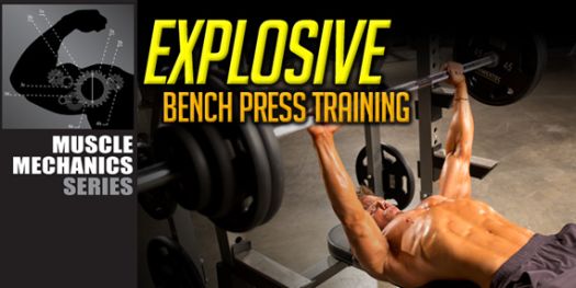 Explosive Bench Press Training
