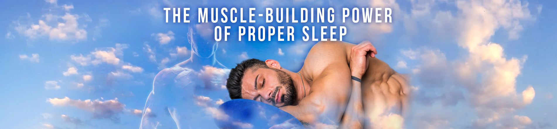 The Muscle Building Power of Proper Sleep Header with Sleeping Athlete