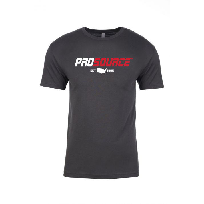 dark gray Prosource T-Shirt - White and Red logo