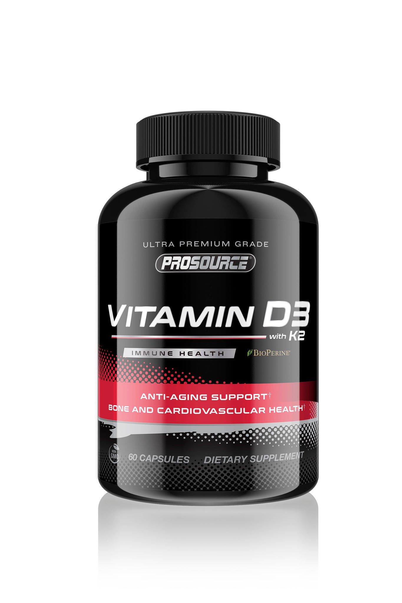 vitamin d3 with k2 immune health bioperine anti aging support bone and cardiovascular health 60 capsules