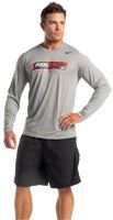 ProSource Nike Dri-Fit Long Sleeve T-shirt gray